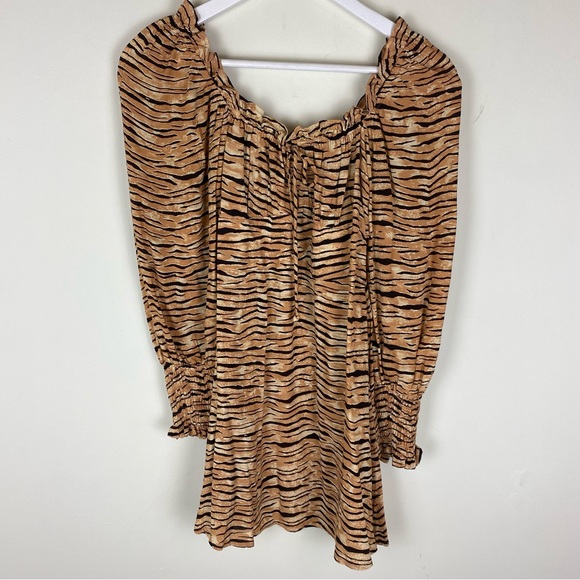 Faithfull The Brand Ira Animal Print Mini Dress - Picture 3 of 13